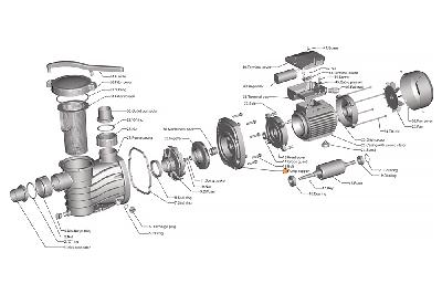 Крышка задняя насоса HFC 03 Happy Pump