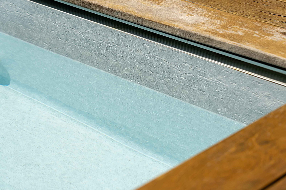 Пленка для отделки бассейнов светло-серая 3D StoneFlex Pearl Haogenplast ш.1,65x25 (41,25 кв.м)