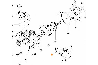 Подставка насоса NK Kripsol RNK 180.A/RBH0009.00R