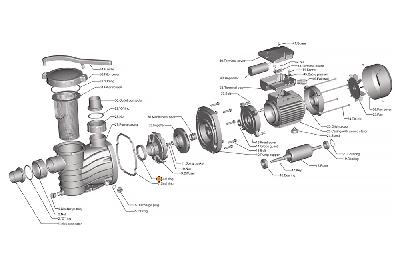 Прокладка-кольцо аппарата направления насоса HFC 03 Happy Pump