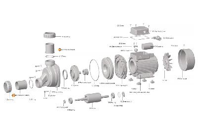 Втулка муфты d50 насоса HFC 02/HSPA Happy Pump