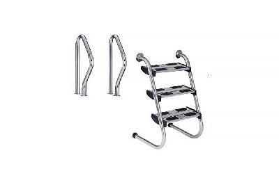 Лестница  с поручнями 3 ступени  Flexinox  EASY  ACCESS  AISI-316 (87161021N)