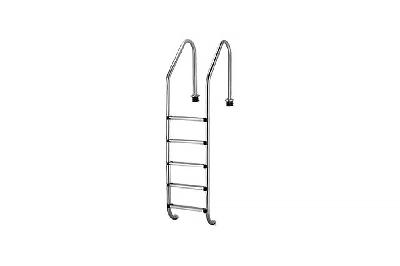 Лестница 5 ступеней (ш.б.) Mayer Schwimmbad STANDART SL-515  AISI-304 (Ступени без накладок)