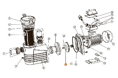 Рабочее колесо насоса E-Turbo ET200 Emaux 420360823